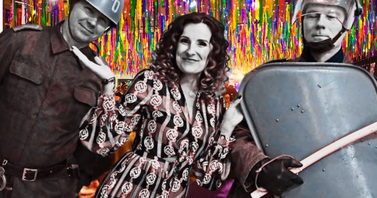 Taniec z ZOMO – esencja „uśmiechniętej” Polski